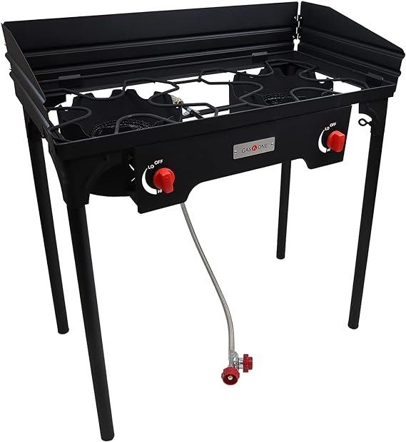 Gas One Propane Double Burner Two Burner Camp